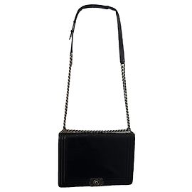 Chanel Boy Bag Cuero Negro