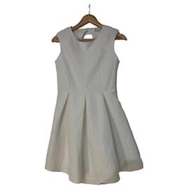 Autre Marque Vestido Evasê Branco Glamorous