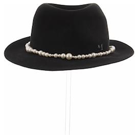 Autre Marque Cappello in lana nero Nick Fouquet Taglia S