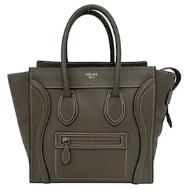 Celine Luggage Micro Shopper Tote Bag - Céline