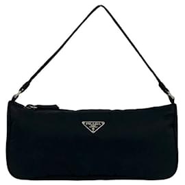 Bolso de nylon Tessuto con placa de logotipo Triangle Prada