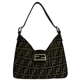 Borsa a Spalla Fendi Vintage Zucca FF Pattern