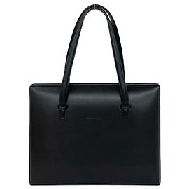 Bolso de mano en cuero con logotipo vintage Loewe