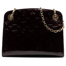 Louis Vuitton Purple Monogram Vernis Virginia MM
