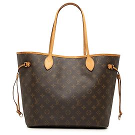 Louis Vuitton Brown Monogram Neverfull MM