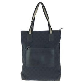 Gucci GG Canvas Leder Tote Schultertasche