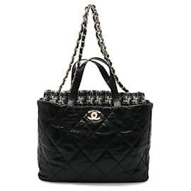 Borsa Tote Chanel Coco Mark Portobello Matelasse