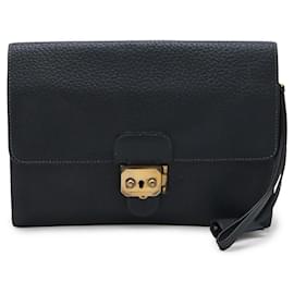 Hermès Pochette Hermes Fjord Pochette Jet Clutch Bag