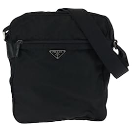 Borsa a tracolla in nylon Tessuto con logo triangle Prada