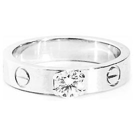 Cartier Love Ring Solitär Diamant Ehering Carat