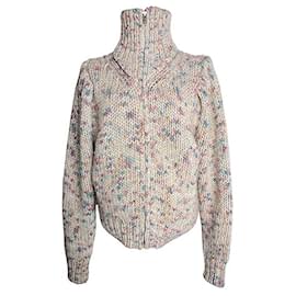 Isabel Marant Étoile Strickjacke mit Reißverschluss in Multicolor