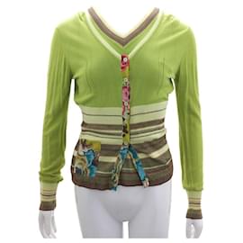 Grünes Set aus Cardigan und Tanktop - Kenzo