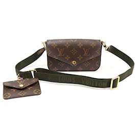 Louis Vuitton Borsa a tracolla Felicie Strap and Go in Monogram Canvas