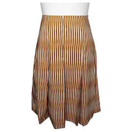 Marni Falda de rayas mostaza