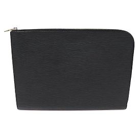 Louis Vuitton Clutch Pochette Jour GM in pelle Epi nera