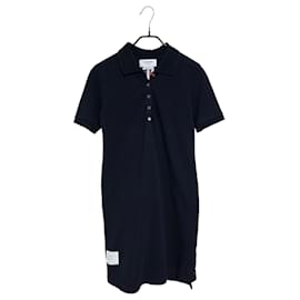 Vestido de piqué de manga corta - Thom Browne