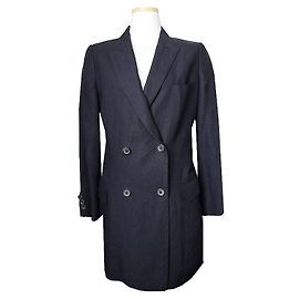 Jil Sander Completo due pezzi: giacca in lino blu navy e pantaloncini