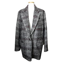 Chaqueta de tweed de mezcla de lana Isabel Marant