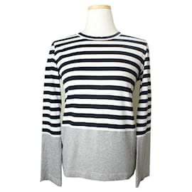 Comme Des Garcons Oberteil mit Multistreifen