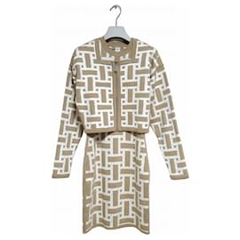 Zweiteiliges Set Mosaic Beige Toast - Hermès