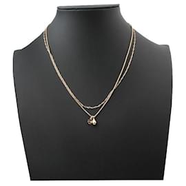Collana a strati con pendente logo Tory Burch