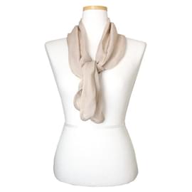 Armani Collegioni Seidenschal Sand Beige