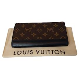 Louis Vuitton Portafoglio Lungo Monogram Macassar Briaz Wallet