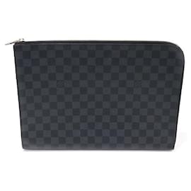 Pochette Jour GM in tela Damier Graphite - Louis Vuitton