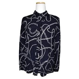Bluse mit Kettenprint - Claudie Pierlot