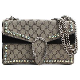 Gucci Borsa a Spalla Dionysus Supreme Black