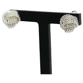 Tiffany & Co Orecchini Somerset Mesh Knot