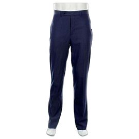 Calvin Klein Pantaloni eleganti Slim Fit a righe blu