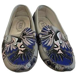 Tod's Gommino Loafer aus bedrucktem Leder