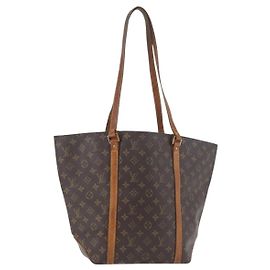 LOUIS VUITTON Monogram Sac Shopping Tote Bag M51108 LV Auth 179414