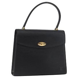 Borsa LOUIS VUITTON Epi Malesherbes Nera M52372 LV Auth 181383