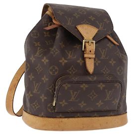 Rucksack LOUIS VUITTON Monogram Montsouris MM M51136 LV Auth 179675A