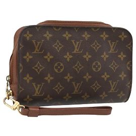LOUIS VUITTON Clutch Monogram Orsay M51790 LV Auth BA13003