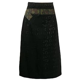 Comme Des Garcons Falda de Lana Negra Comme des Garçons - 2000s