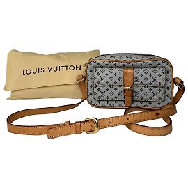 Borsa a tracolla vintage Louis Vuitton Monogram Canvas Y2K Grigio Tan