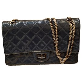 Borsa Chanel Reissue 2.55 Flap in pelle metallizzata