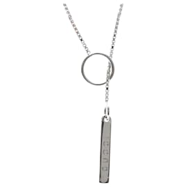 Collana Lariat GUCCI in oro bianco 18K - Gucci