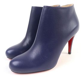 Christian Louboutin Lederstiefeletten