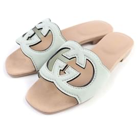 Sandali Gucci in scamoscia