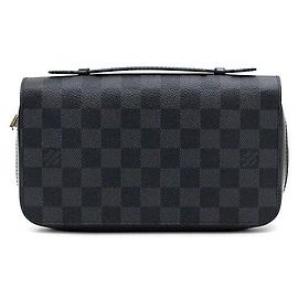 Louis Vuitton Cartera Pouch Zippy XL en Damier Graphite