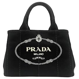 PRADA Canapa 2-Way Tote Bag