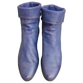 Stivaletti in pelle Bally 80s