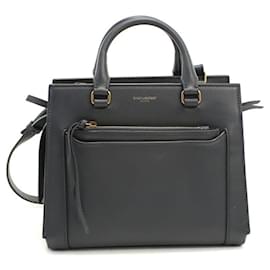 Graue Saint Laurent Handtasche