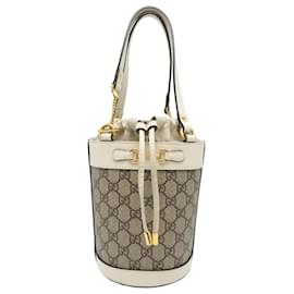 Borsa a secchiello Gucci Logo Horsebit