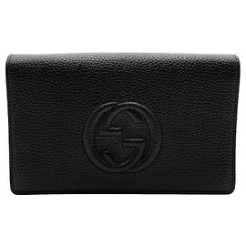 Sac à bandoulière Gucci Soho avec embossage