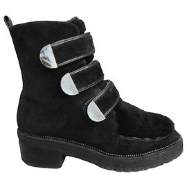 Autre Marque Stivaletti Kat Maconie in Camoscio